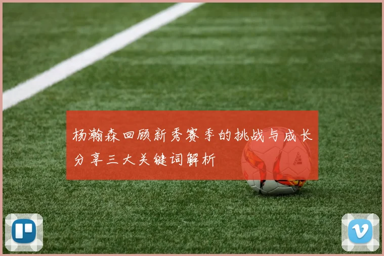 杨瀚森回顾新秀赛季的挑战与成长分享三大关键词解析